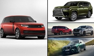 Should a 2024 Range Rover SV Be Afraid of BMW's X7, Caddy's Escalade, or Lexus' LX?