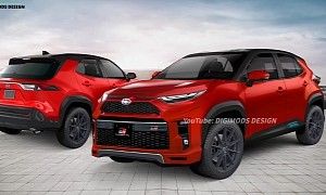 Should Toyota Build a GR Yaris Cross Sporty CUV, and Could It Look Like This, Please?