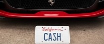 Show You Have Money to Burn With the $2 Million CASH Vanity Plate