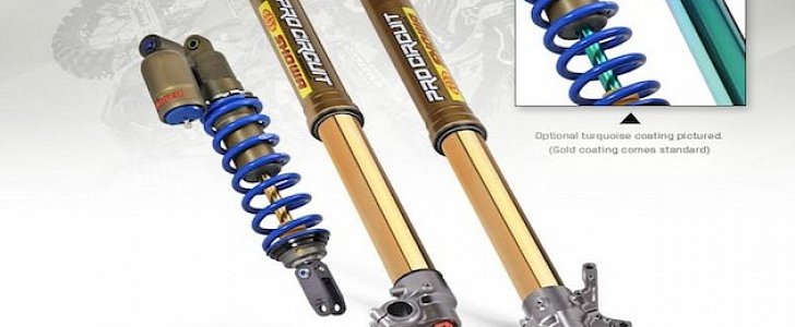 Showa Pro Circuit Dual Spring Fork and Shock
