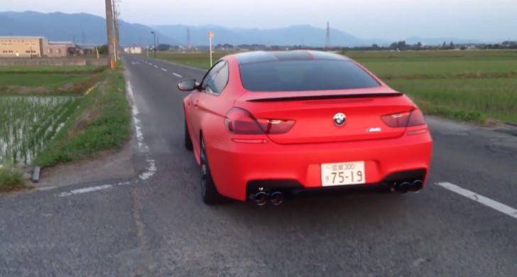 Matte Red BMW F13 M6 with IPE