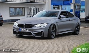 Showstopper: Frozen Grey BMW M4 Spotted