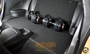 Shrader Rear Seat Delete Kit For Camaro Gen 6 Shaves Off 20 Pounds