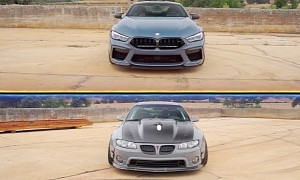 Tire Shredder or High Tech Performance? 830 HP Pontiac GTO vs 2020 BMW M8 Competition