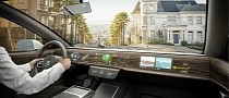 ShyTech Display Is Only Visible When You Need It, Mimics the Look of the Car's Dashboard