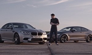 Sibling Rivalry: BMW M4 Takes on M5 30 Years Anniversary Model