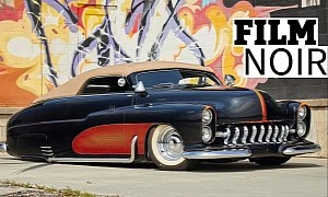 Sick 1950 Mercury Eight Coupe Custom Welcomes You to Gotham with Vengeful Mystery V8