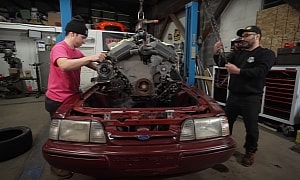 Sick of Coyote-Swapped Mustangs? Tony Angelo's V12-Swapped Fox Body Soothes the Soul
