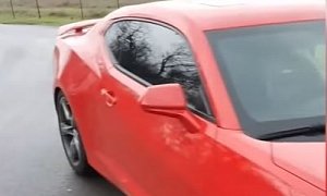 Sideswipe a Chevrolet Camaro SS And Flee, Get Instant Karma