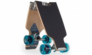 Sidewalk Surfers Unite! Finally, a Board That Fits Anywhere Except Your Pocket