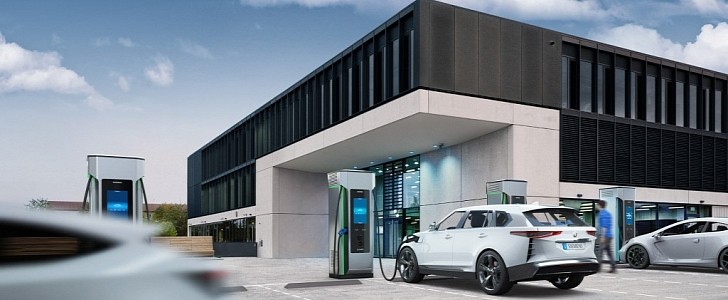 Siemens developed an autonomous charging system for electric vehicles.