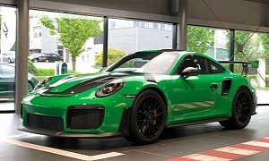 Signal Green 2018 Porsche 911 GT2 RS Lands in The Netherlands