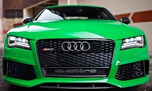 Signal Green Audi RS7 Is Seriously Cool