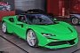 Signal Green Ferrari SF90 Stradale Looks Like Jay Kay's LaFerrari
