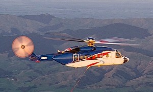 Sikorsky S-92 Helicopter Will Try To Catch a Rocket Booster Mid-Air on November 4