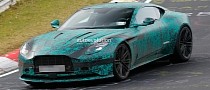 Silky-Smooth Aston Martin DB12 Caught Feasting on Apexes at the 'Ring