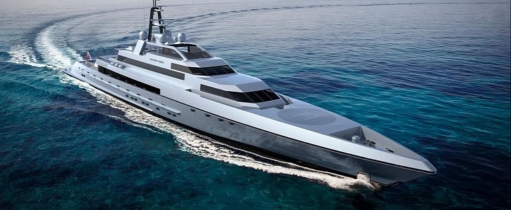 Silver Edge Superyacht Looks Mean, Packs Winter Garden and Glass-Bottom Pool
