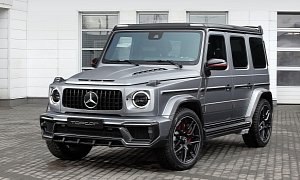 Silver Mercedes-AMG G63 With Topcar Carbon Is Classy