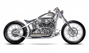 Silver Storm Is an AMD-Winning Harley-Davidson Softail Deuce We Love to Bits