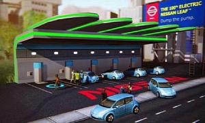SimCity Game Implements Nissan Leaf Charging Stations