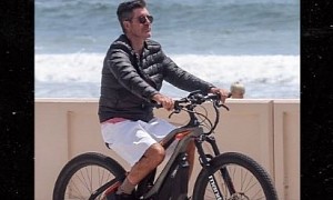 Simon Cowell Is Back to Riding e-Bikes After Back-Breaking Accident