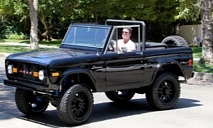 Simon Cowell Seen Cruising in His All-Black Ford Bronco