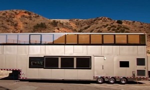 Simon Cowell’s $2 Million Trailer Is Called The Hollywood, Has Mobile Medical Unit