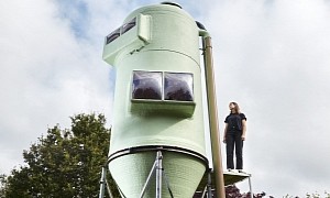 Simple Silo Living Deemed Possible With This Impressive and Unique Makeover