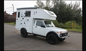 Simple Yet Amazing Lada Niva Motorhome Will Remain a Forbidden Russian Fruit