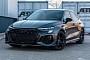 Sinister-Looking Audi RS 3 Sportback by ABT Is Quicker Than the Ferrari Enzo