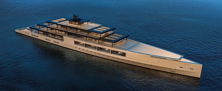 New 242-foot Poetry superyacht concept