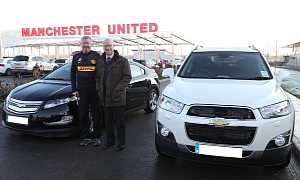 Sir Alex Ferguson’s Chevrolet Captiva Auctioned for Charity