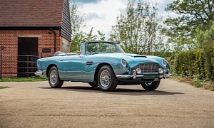 Sir David Brown’s Very Own 1964 Aston Martin DB5 Convertible Costs $1.4 Million