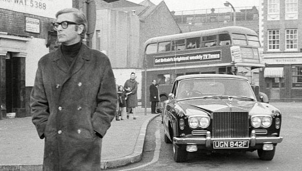 Michael Caine and his first car, a Rolls-Royce Silver Shadow Drophead Coupe from 1968