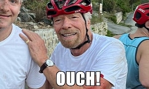 Sir Richard Branson Injured in Another Bike Accident, Remains Unstoppable