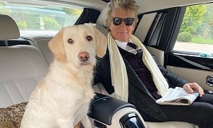 Sir Rod Stewart Isn’t Too Posh to Drive His Rolls-Royce on Wife’s Beat