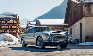 Sir Sean Connery's Personal 1964 Aston Martin DB5 Could Fetch $1.8 Million at Auction