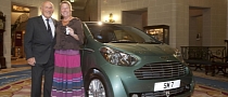 Sir Stirling Moss Buys New Aston Martin Cygnet for His Wife