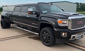 Six-Door GMC Sierra Denali HD Is the Stretched Pickup You Didn't Know You Wanted