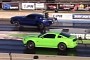 Six-Second Turbo Ford Mustangs Duke It Out Over a Quarter Mile to See Who’s Boss