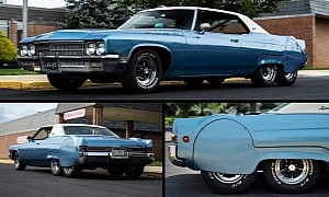 Six-Wheeled 1971 Buick Electra Prototype Pops Up for Sale With Eye-Watering Sticker