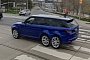 Six-Wheeled Range Rover on Google Street View Looks Like Photoshop Gone Wild