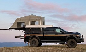 Skinny Guy Is Anything but Your Grandpa's Truck Camper: Fits Nearly Any Pickup Bed