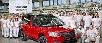 Skoda Celebrates 500,000th Yeti SUV Built