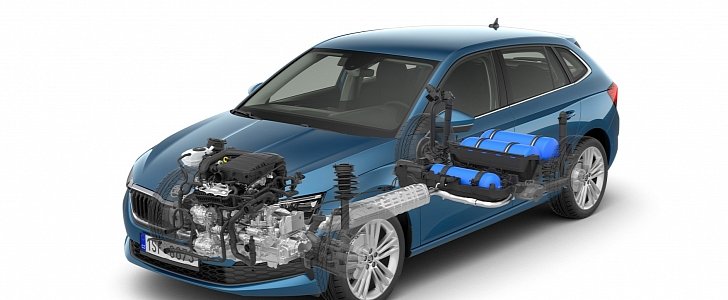 Skoda Debuts Scala G-Tec With 90 HP 1-Liter Turbo CNG Engine