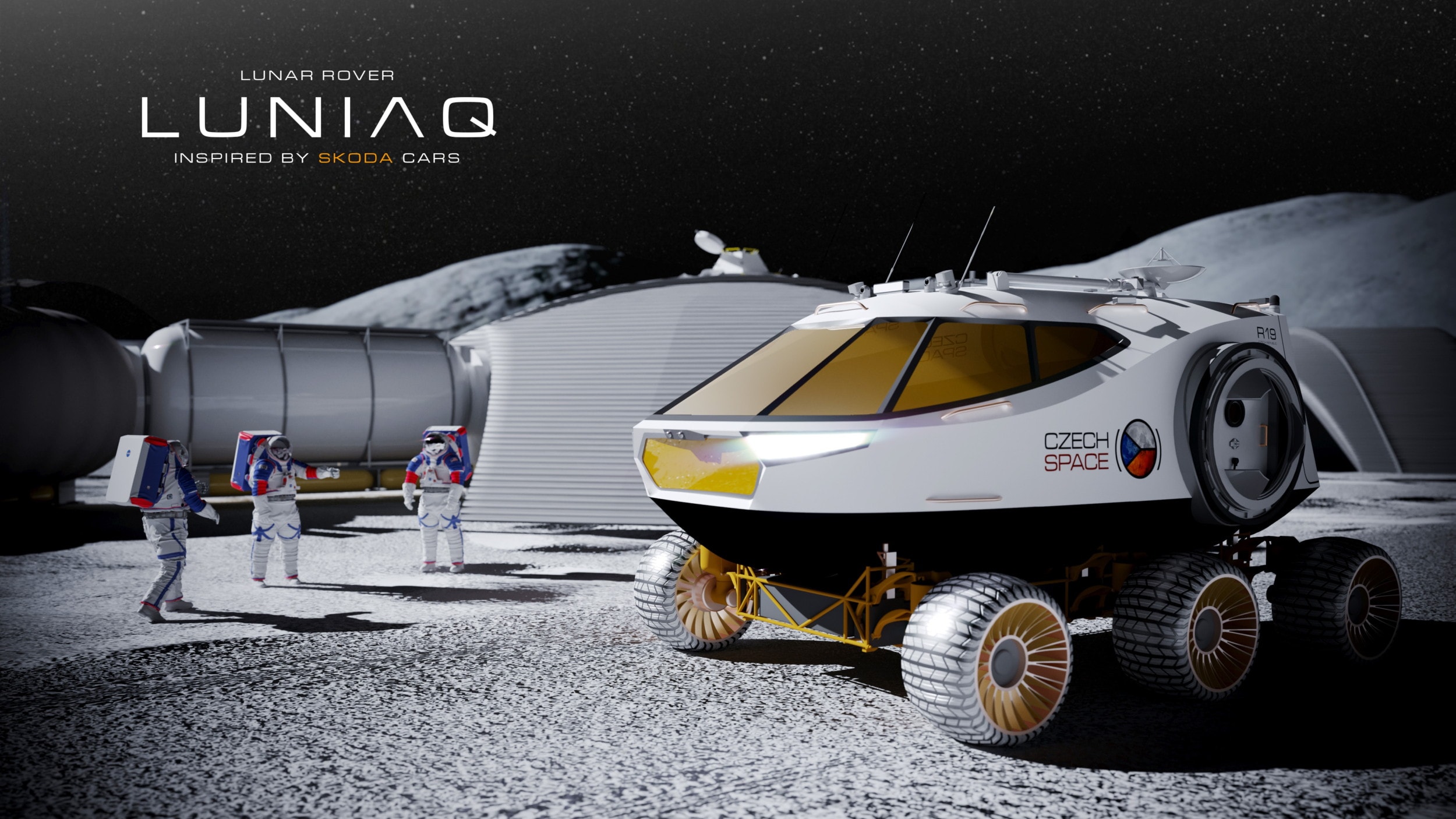 Skoda Enyaq-Motivated Autonomous Moon Rover Packs Star Trek Engineering