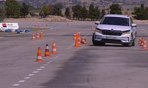 Skoda Enyaq iV Fails to Match the VW ID.4's Moose Test Performance