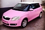 Skoda Fabia Gets Hello Kitty Pink Wrap