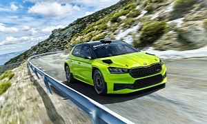 Skoda Fabia RS Rally2 Racing Car Unveiled, It's Ready for Action