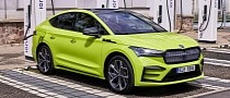 Skoda Gives Plug & Charge Function to Enyaq iV Eight Months After Volkswagen